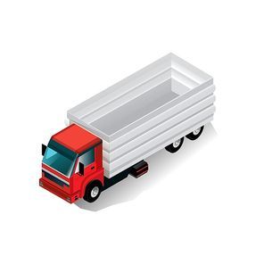 isometric truck