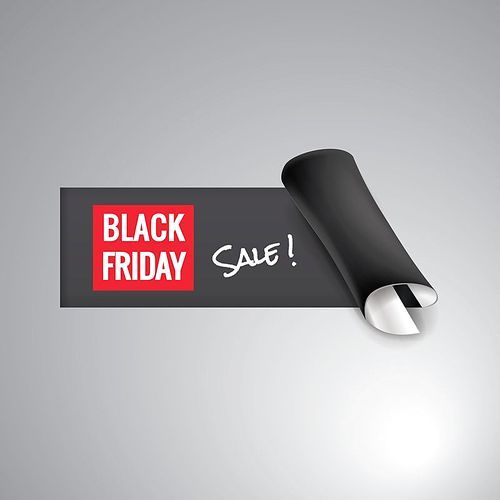 black friday sale sticker