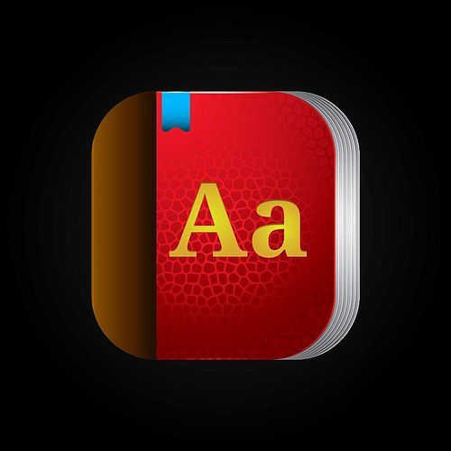 dictionary icon