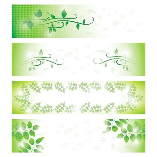 set of banner designs