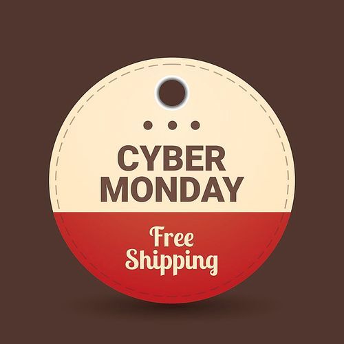 cyber monday sale tag