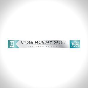 cyber monday sale banner