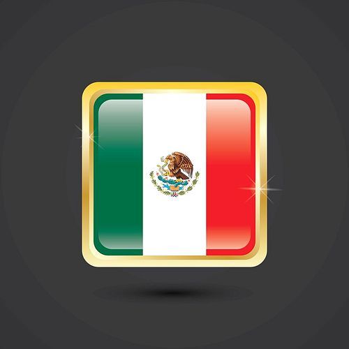 mexico flag button
