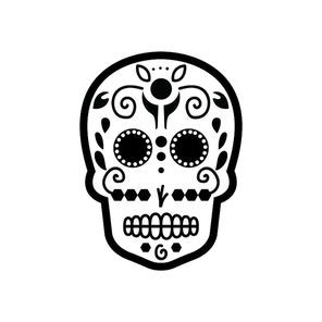 day of the dead skull