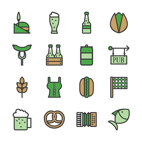st patrick's day icons