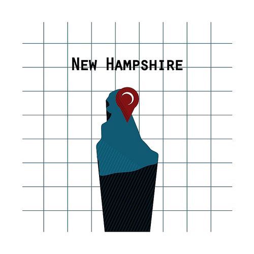 new hampshire map