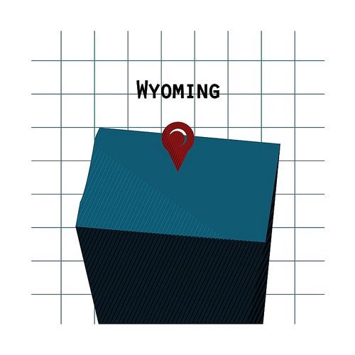 wyoming map