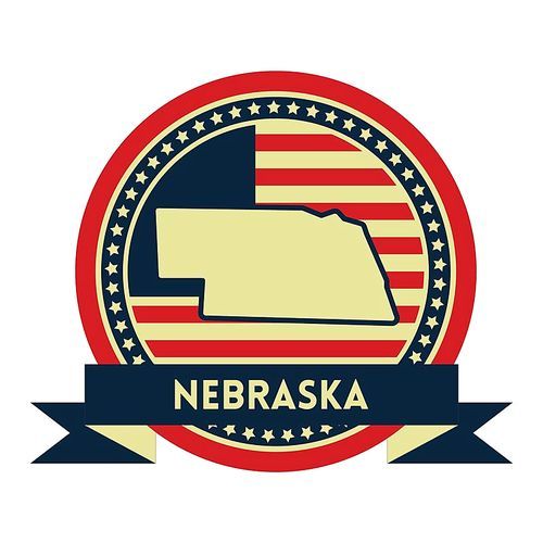 nebraska map label