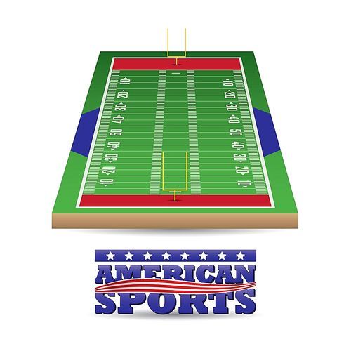 american football field