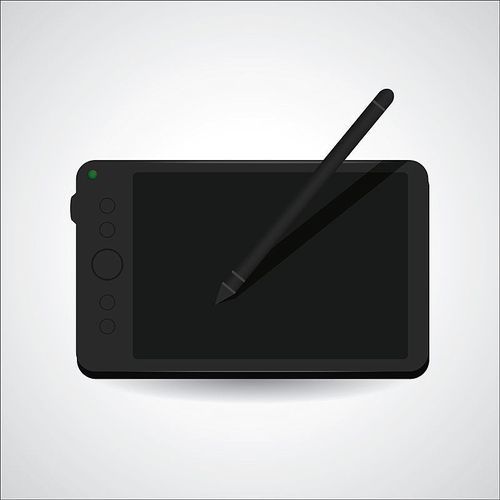 graphic tablet and pen