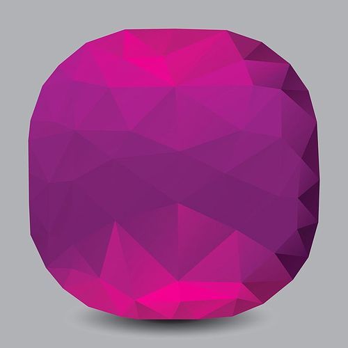 low poly gem