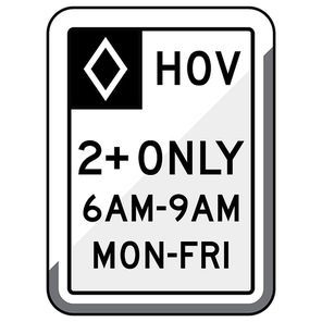 hov lane operation