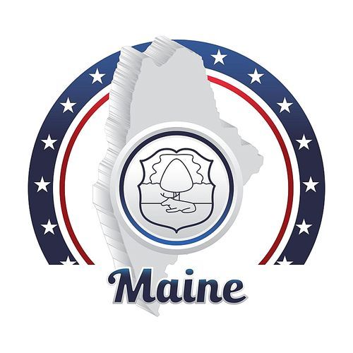 maine map