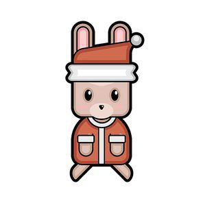 rabbit santa