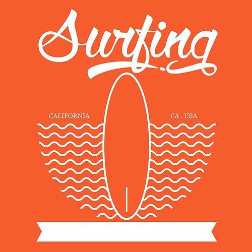 surfing design