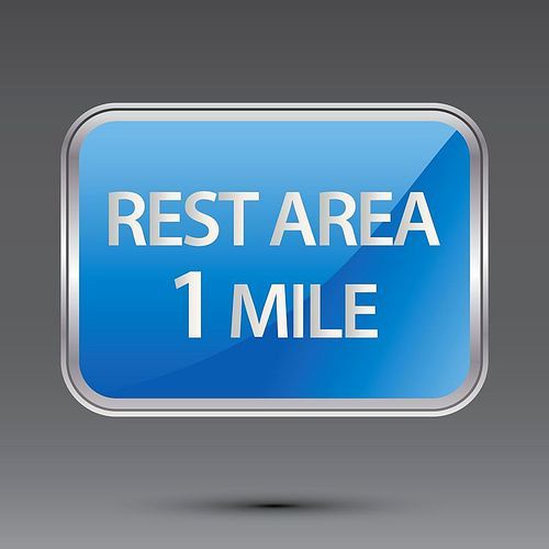 rest-area-1-mile-road-sign