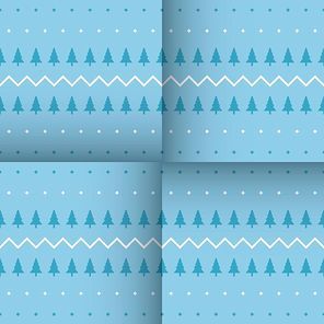 christmas tree seamless design