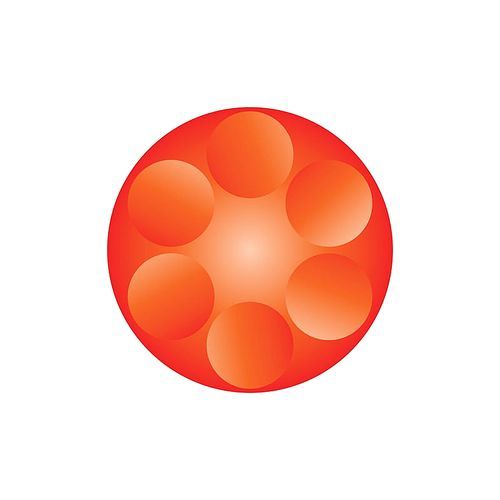 circle logo element