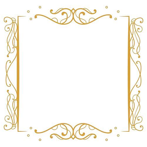 vintage decorative frame