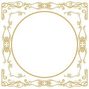 vintage decorative frame