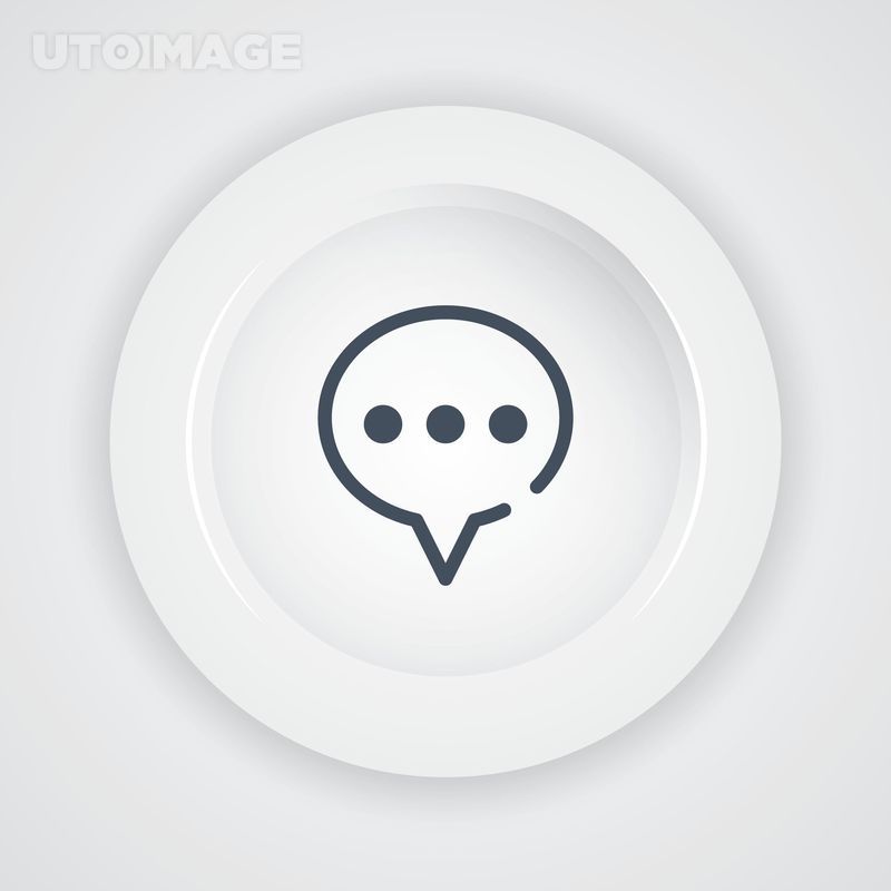 유토이미지 | speech bubble icon