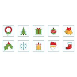 christmas icons set