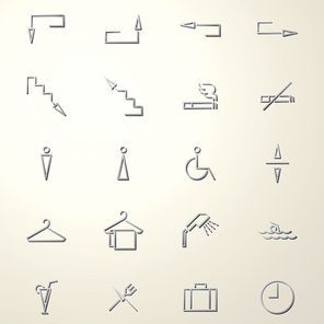 collection of assorted icons