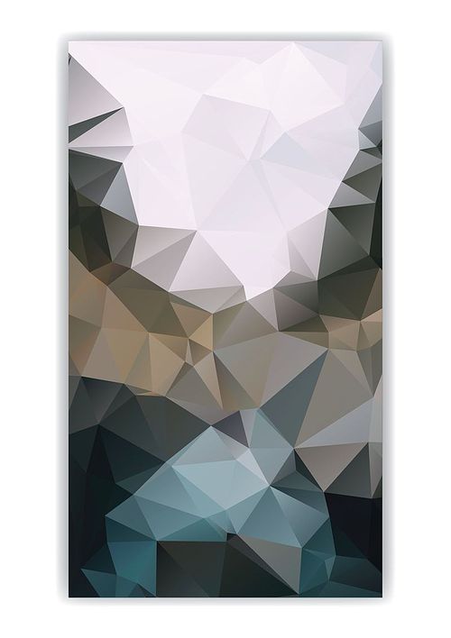 abstract faceted wallpaper