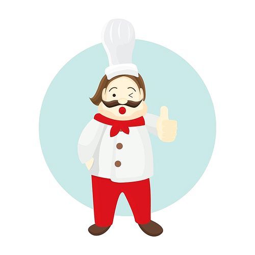 chef showing thumbs up