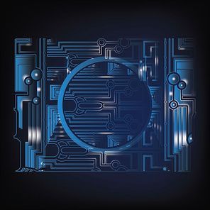 camera shape circuit design