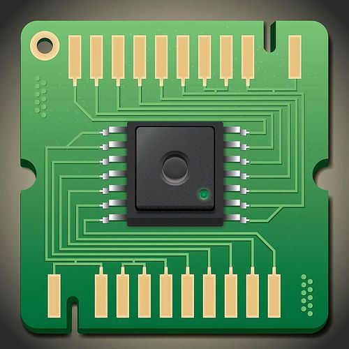 circuit board with processor