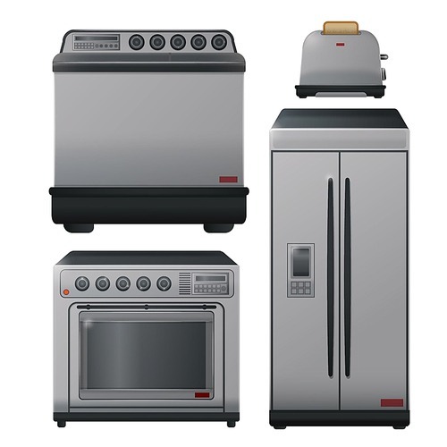 kitchen appliances set