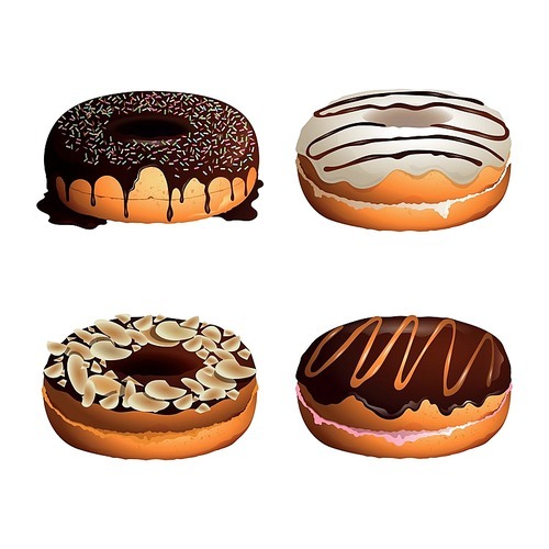 collection of donuts