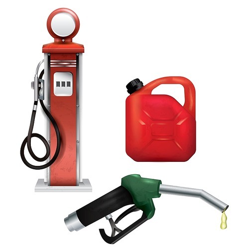 set of fuel related items