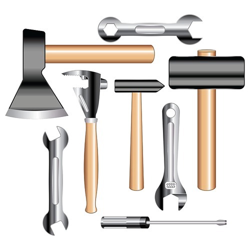 set of hand tools
