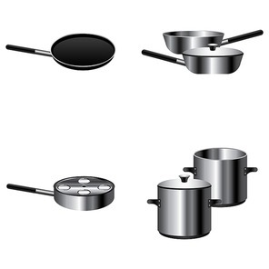 set of cookware