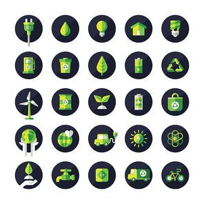 collection of eco icons