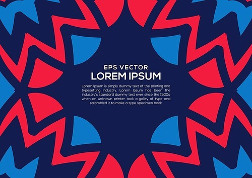 유토이미지 | patterned background with text space