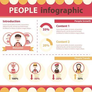 people infographic