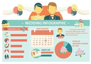 wedding infographic