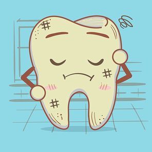 worried tooth