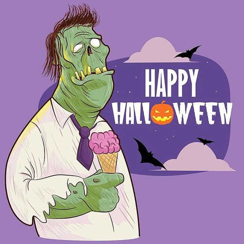 happy halloween card