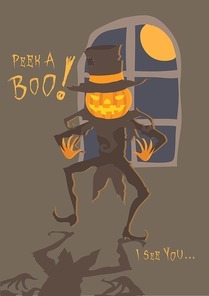 pumpkin man wallpaper