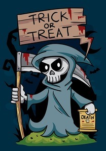 trick or treat grim reaper