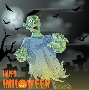 happy halloween card