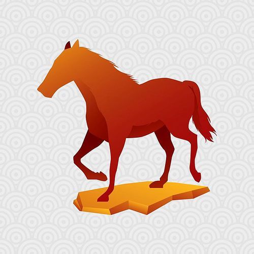 chinese zodiac horse figurine