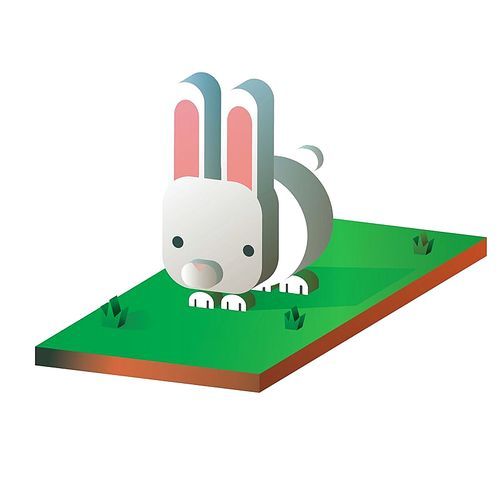 isometric rabbit