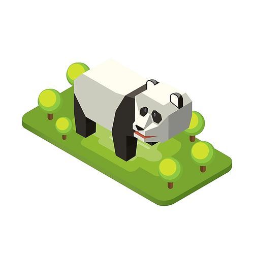 isometric panda