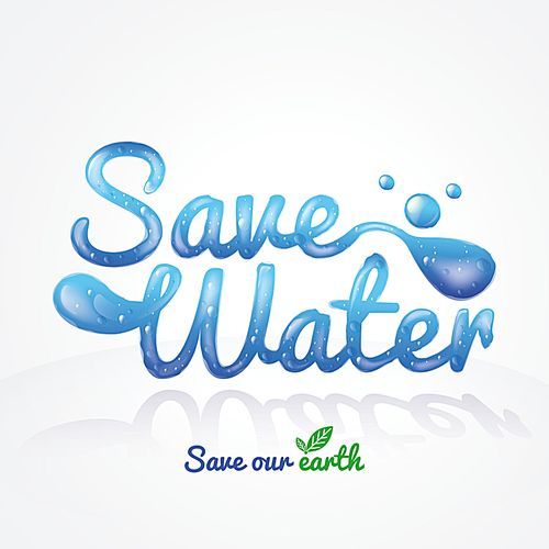 save water