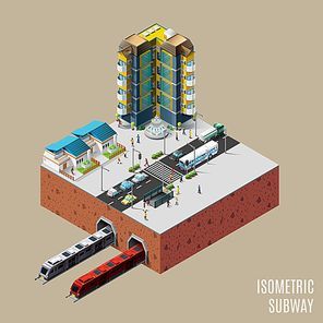 isometric subway